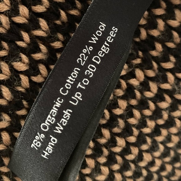 Mother of Pearl Blake Checked Organic Cotton Cardigan Sweater NWT - Picture 13 of 15